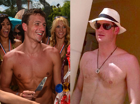 Prince Harry, Ryan Lochte Prince Harry, Ryan Lochte